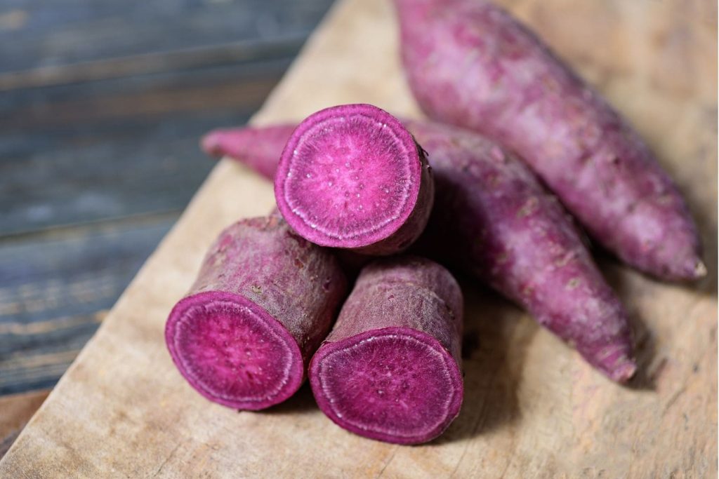 purple sweet potatoes