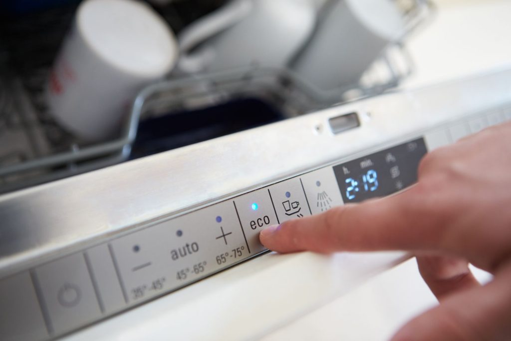dishwasher wash cycle programs